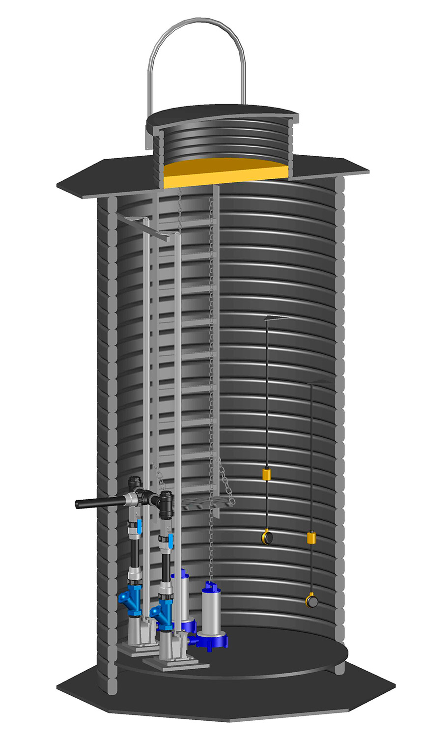 Linjapumppaamo-1400-h=3500